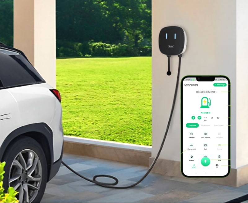 Smart EV -laddningslösning